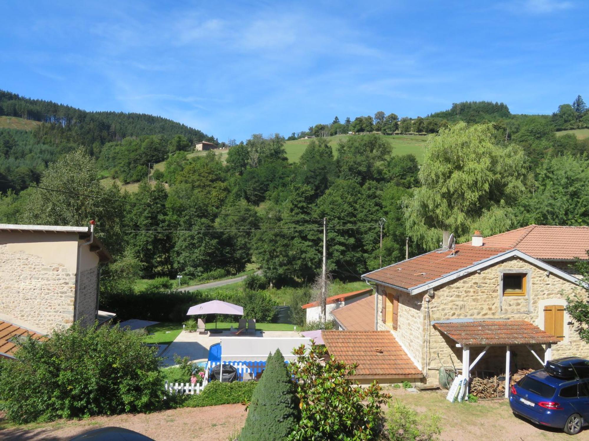 Joli Gite Rural Dans Un Havre De Paix Saint-Bonnet-le-Troncy Exterior foto